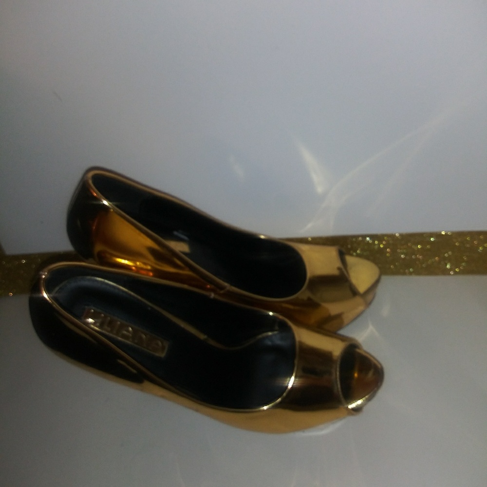 Liliana Stiletto Peep Toe Pumps - Picture 4 of 6
